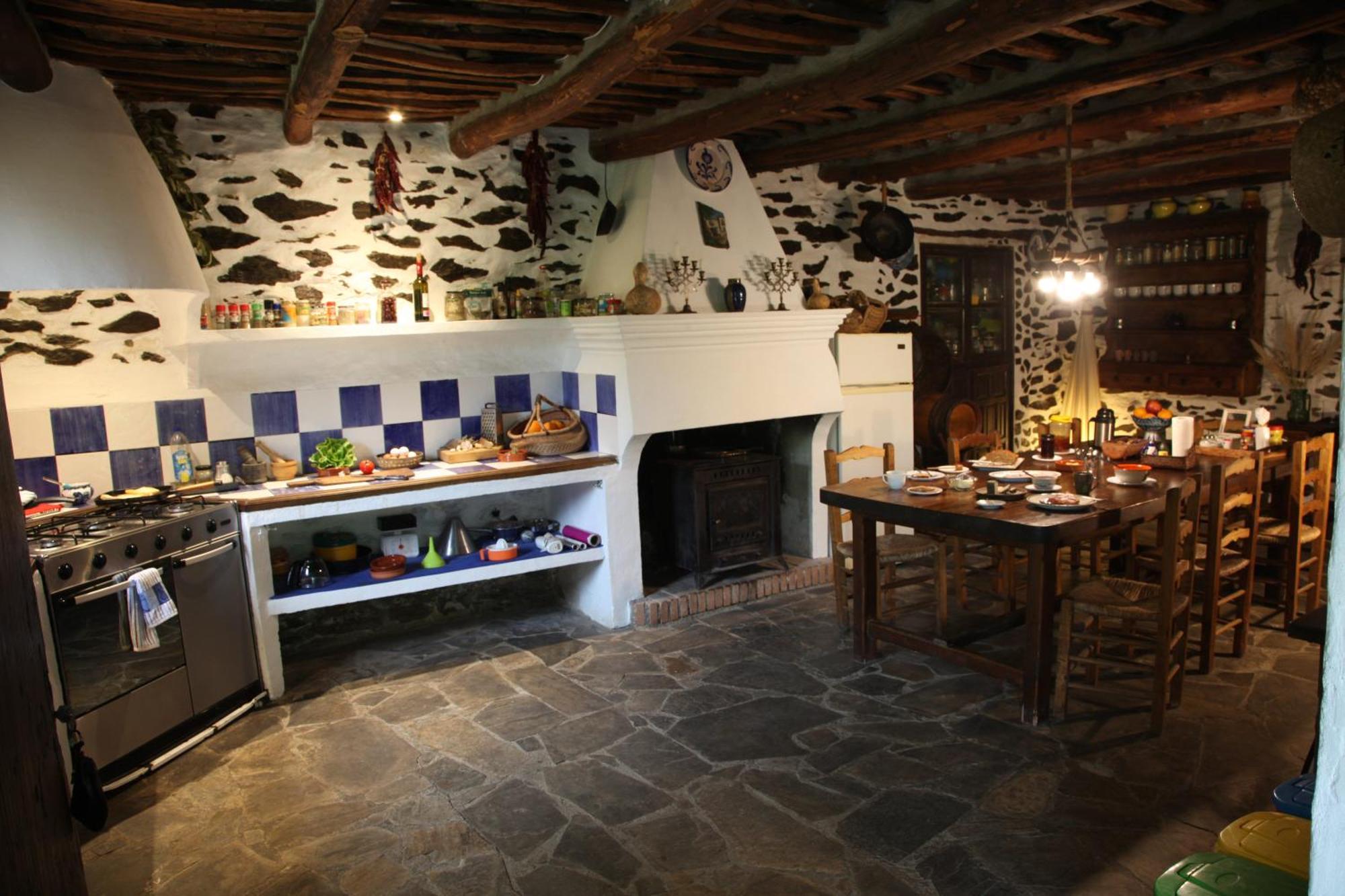 Cortijo Rural El Albercon - Capileira - Alpujarra Rural Villa Bagian luar foto