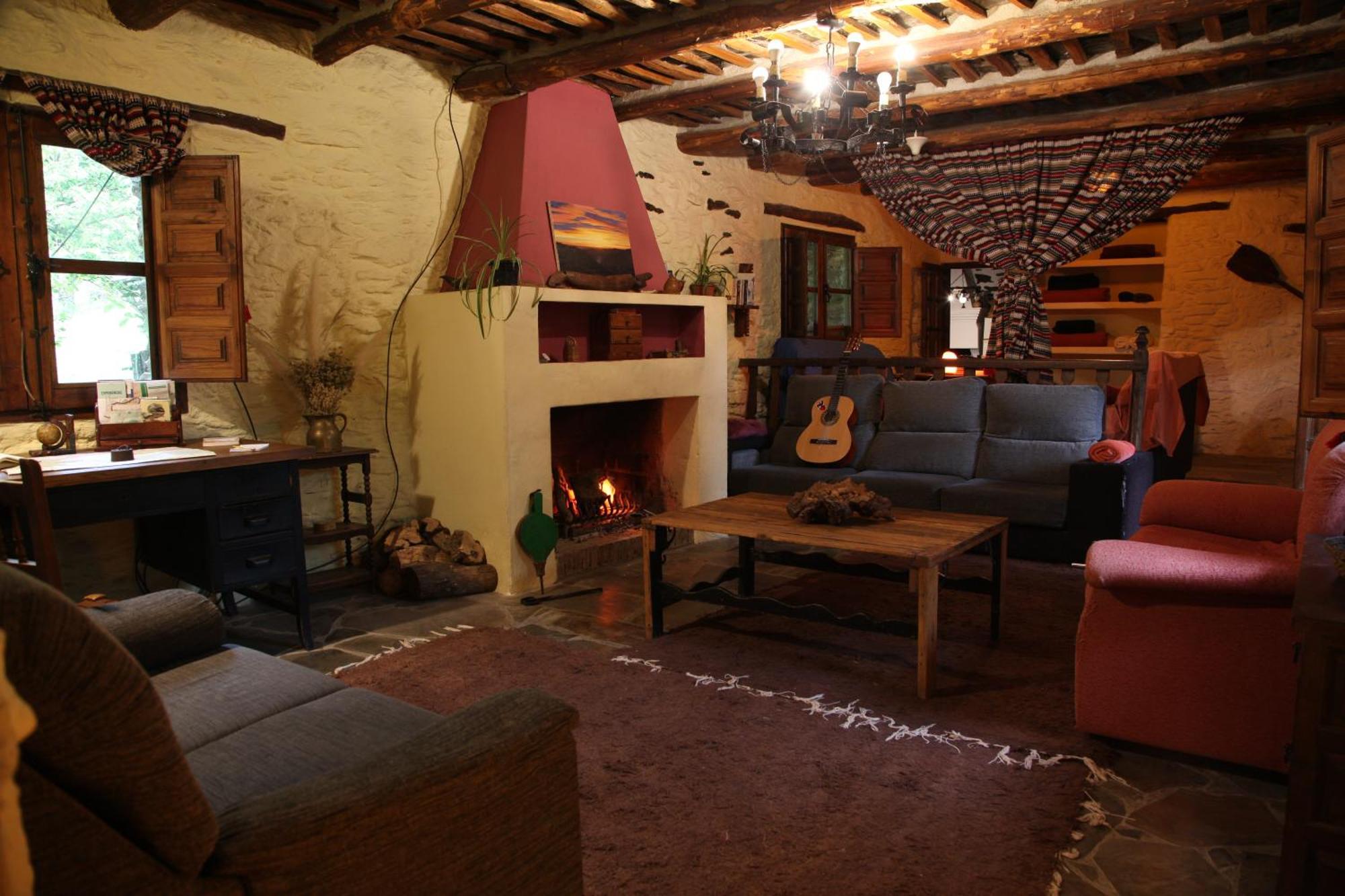 Cortijo Rural El Albercon - Capileira - Alpujarra Rural Villa Bagian luar foto